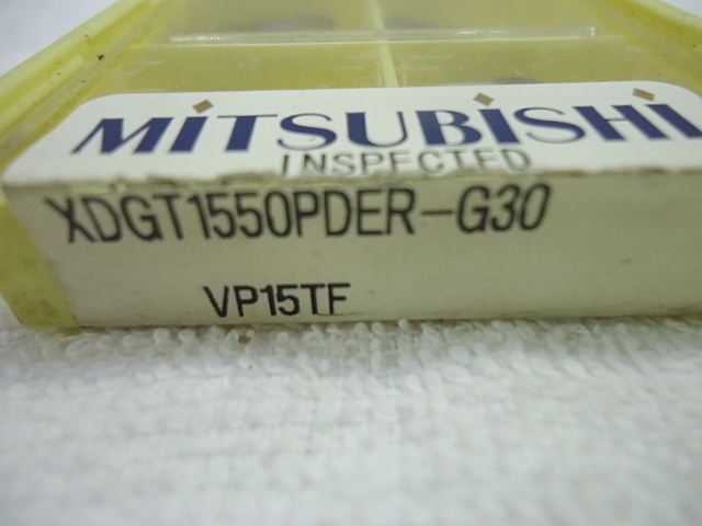 MITSUBISHI MATERIALS XDGT1550PDER-G30 Insert Chip Image 2
