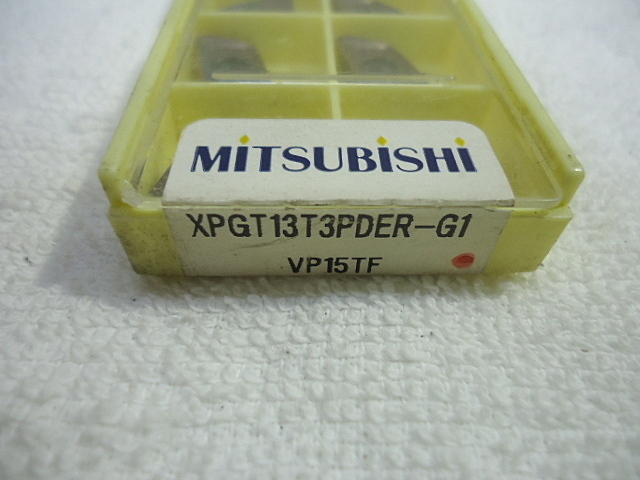 三菱マテリアル XPGT13T3PDER-G1 インサート・チップ の画像 2枚目