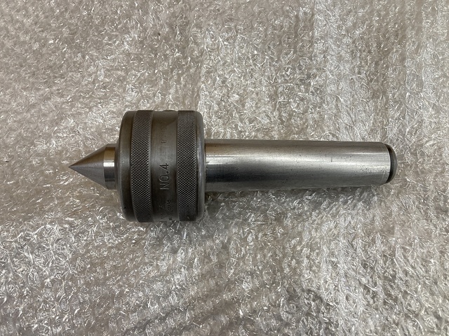 FUTAMURA MACHINE & TOOLS No.4 Revolving Center/Live Center Image 1