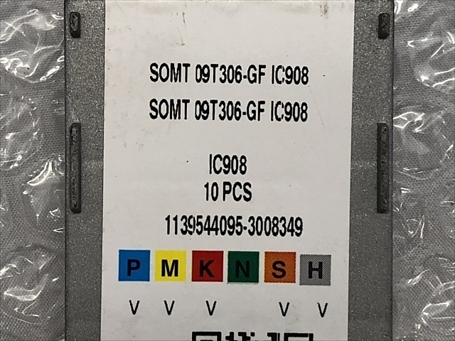 京セラ SOMT09T306-GF IC908 インサート・チップ の画像 2枚目