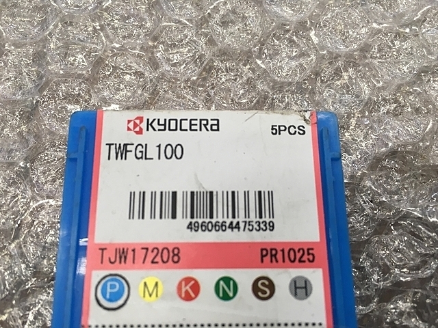 京セラ TWFGL100 インサート・チップ の画像 2枚目