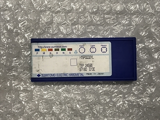 住友 銚SPGG32YL インサート・チップ の画像 2枚目