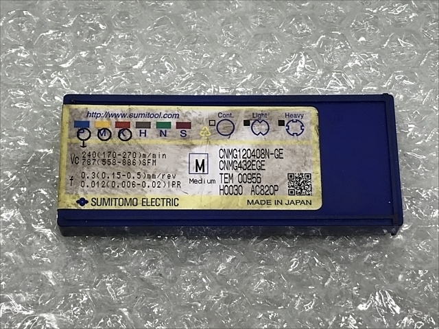 住友電工 CNMG120408N-GE Insert Chip Image 2