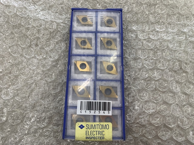 住友電工（イゲタロイ） DCET11T304R-FY-ACZ150 インサート・チップ の画像 1枚目