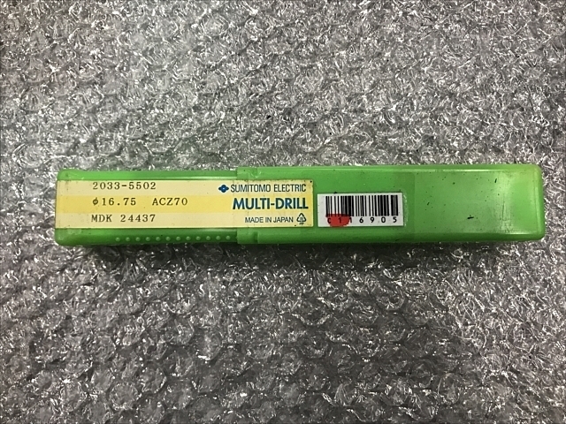 住友電工（イゲタロイ） MDK24437 Drill Image 1