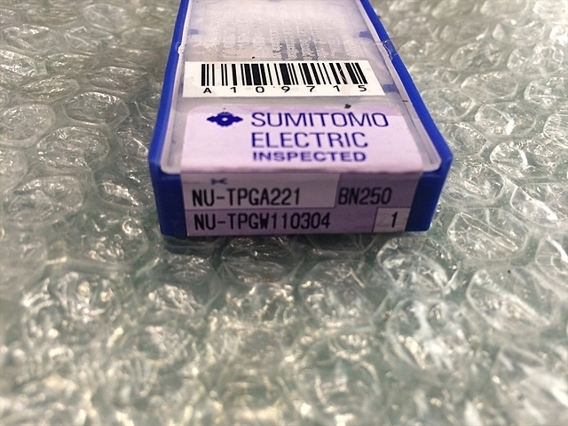 住友電工（イゲタロイ） NU-TPGW110304 BN250 インサート・チップ の画像 2枚目