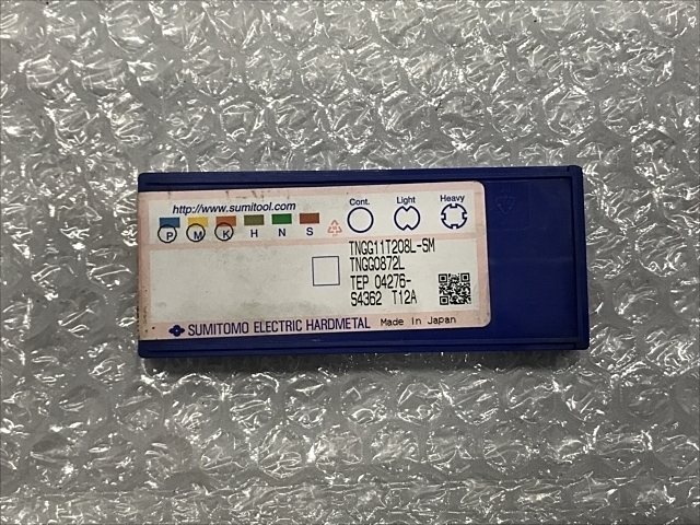 住友電工（イゲタロイ） TNGG11T208L-SM Insert Chip Image 2