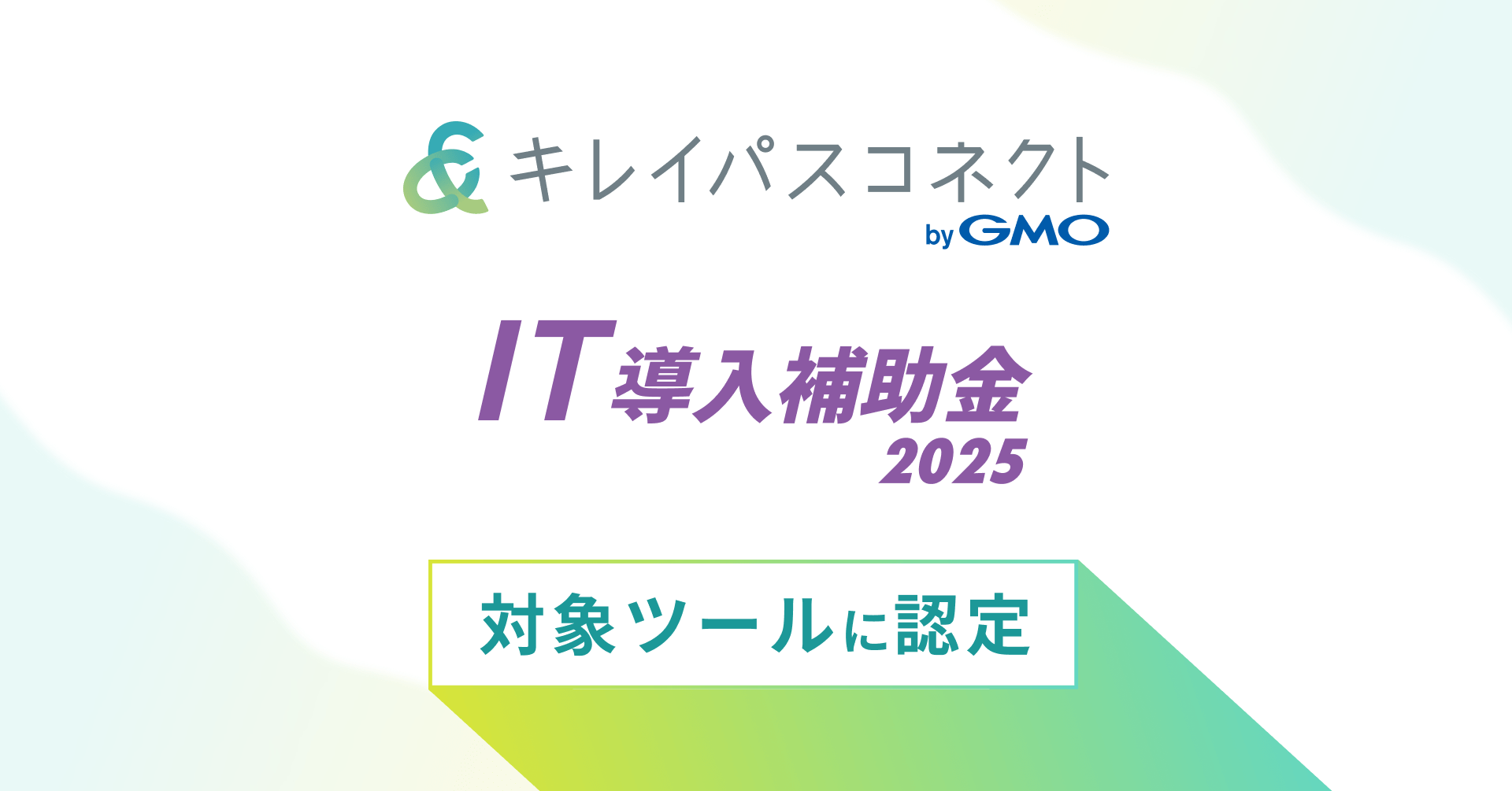 自由診療・美容クリニック向け経営支援プラットフォーム「キレイパスコネクト byGMO」、「IT導入補助金2025」の対象ツールに認定