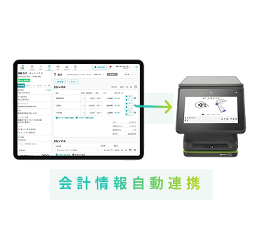 会計情報連携 イメージ