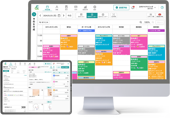 キレイパスコネクトのサービス利用イメージの写真
