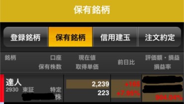 利確報告レポート:(2930)北の達人コーポレーションのイメージ