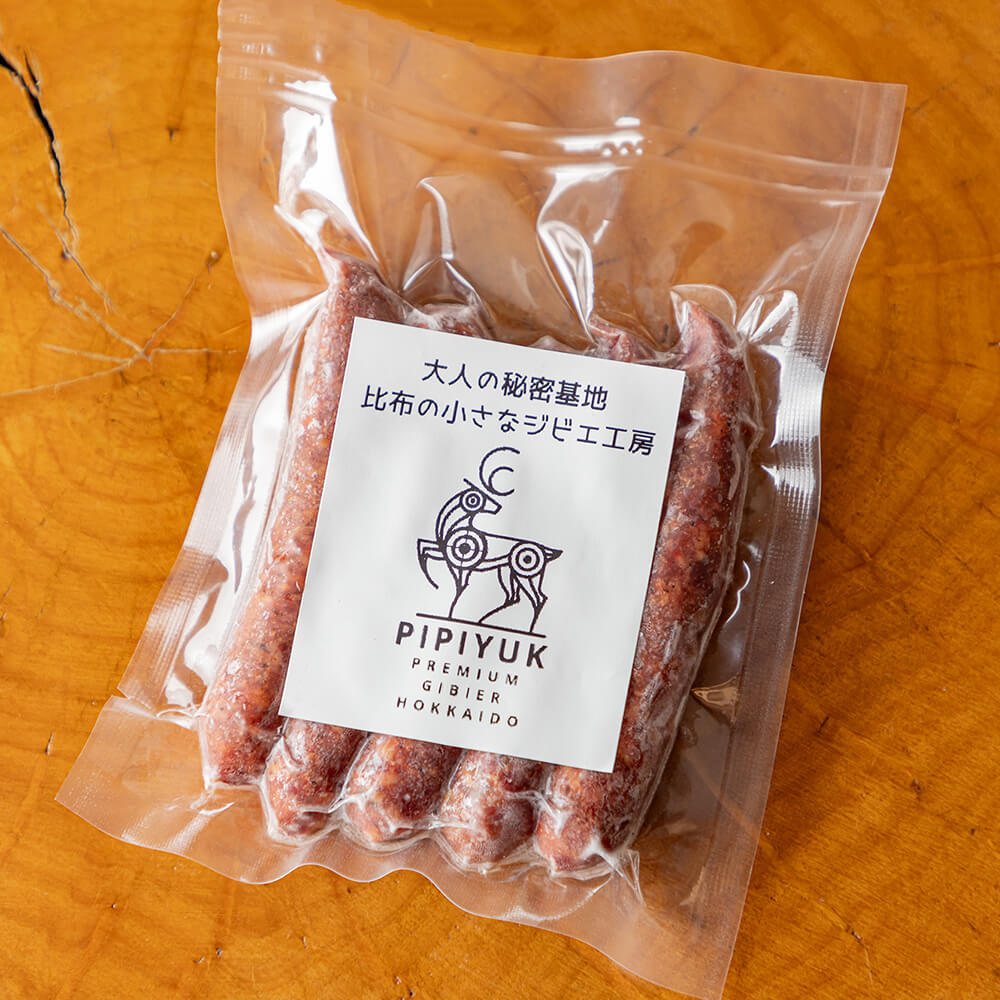 エゾ鹿肉 ロース&モモ（2mm）+ジューシーソーセージ｜PREZO(プレゾ