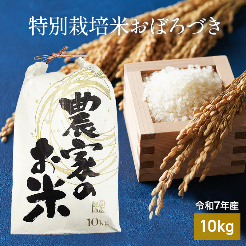 北海道特別栽培米おぼろづき 10kg【令和7年産】｜PREZO(プレゾ