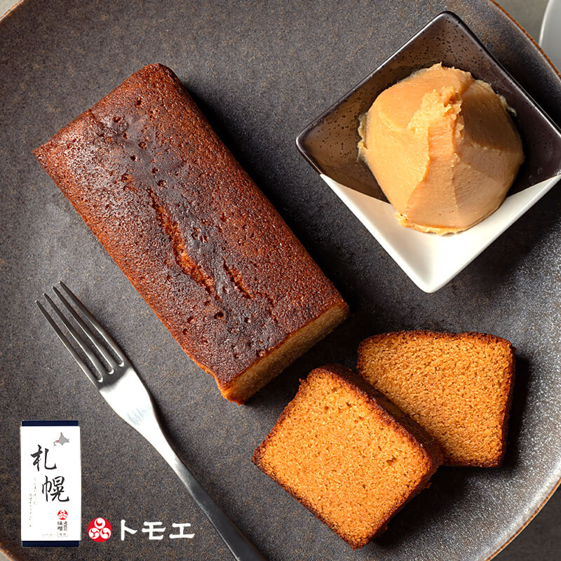 ラム酒を使った味噌キャラメルケーキ【札幌】