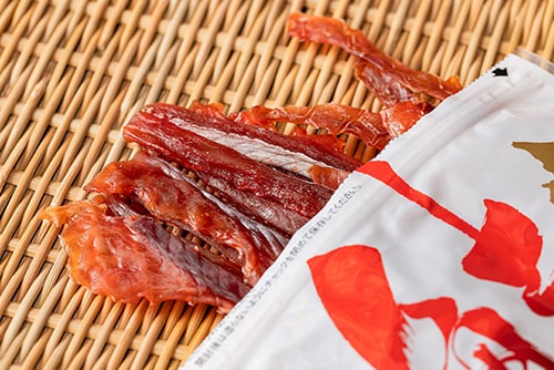 皮なしで食べやすい！ソフト鮭とばのイメージ
