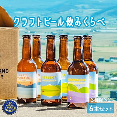 NAKAFURANO BREWERY クラフトビール3種6本セットのイメージ