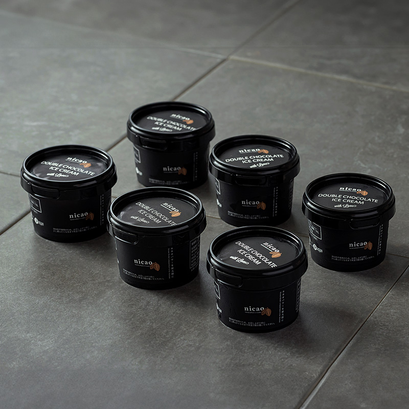nicaoのダブルチョコレートアイスクリーム（6個）｜PREZO(プレゾ