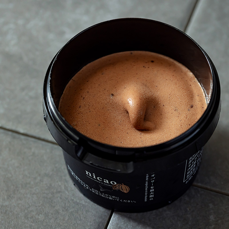 nicaoの抹茶ホワイト＆ダブルチョコアイスクリームセット（2種6個