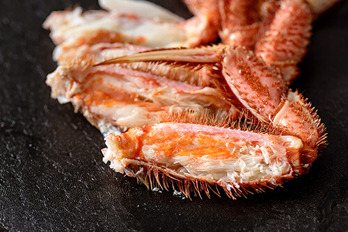 身肉はきめ細やかで繊細な甘みのイメージ