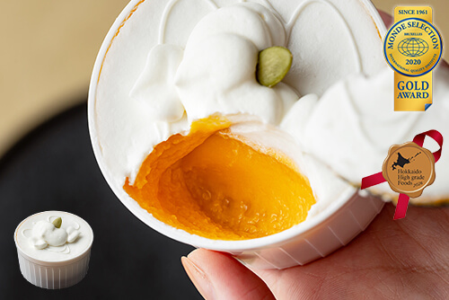 なめらかで濃厚＜かぼちゃのプリン＞のイメージ