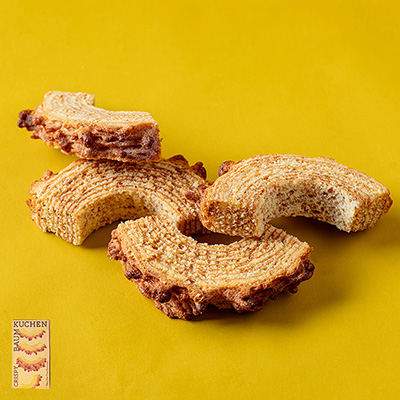 クリスピーバウムクーヘン カット（4個入）のイメージ