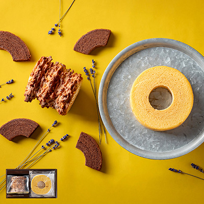 バウムクーヘン専門店のギフトセットPREMIUMのイメージ