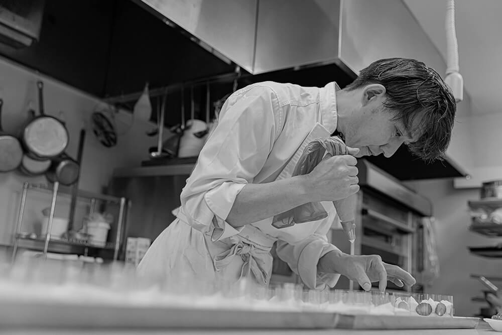 札幌を代表するパティシエ・渡邊氏の余市シリーズ新作のイメージ