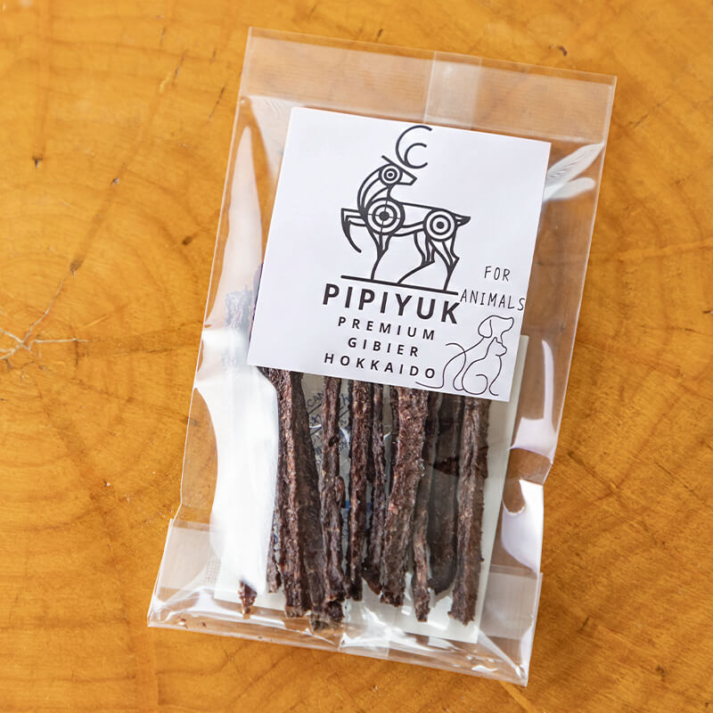 犬猫用】エゾ鹿ジャーキースティック 10g×10袋＜ギフトBOX＞｜PREZO