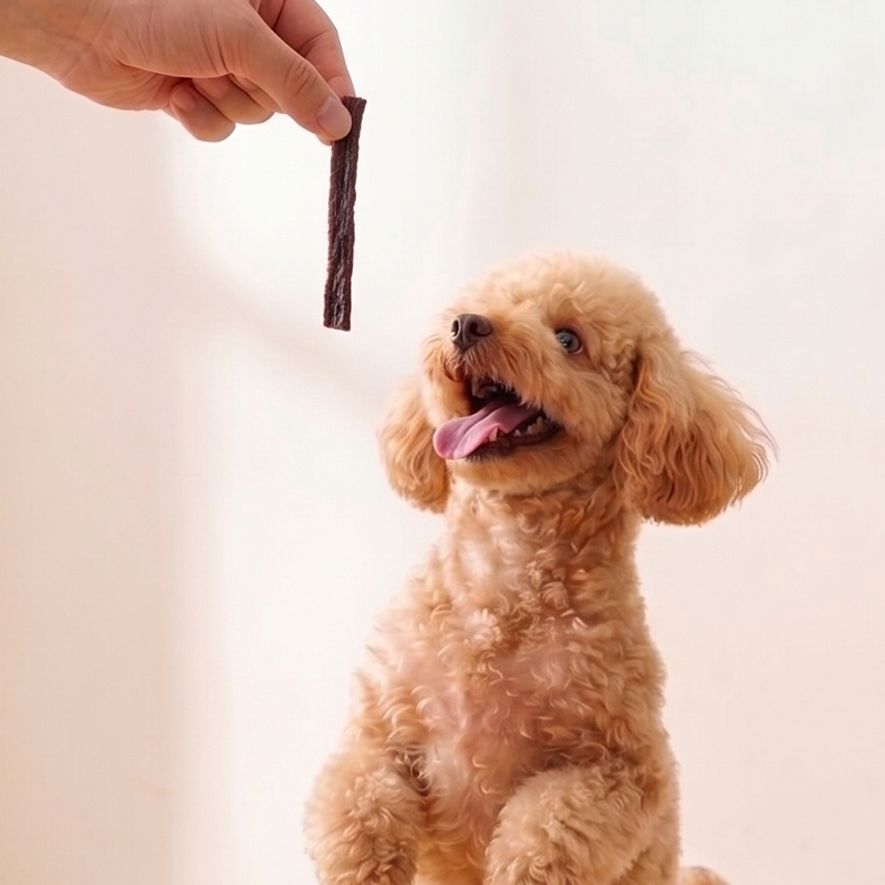 犬猫用】エゾ鹿ジャーキースティック10g×10袋｜PREZO(プレゾ) - 北海道
