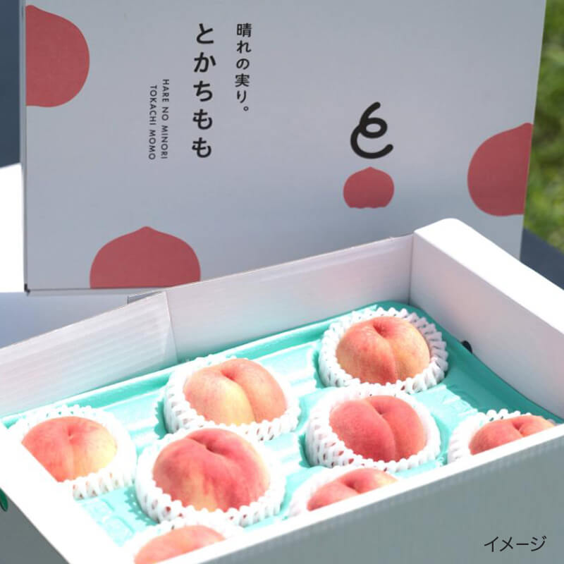 晴れの実り。とかちもも｜黄金桃 2kg【秀品】｜PREZO(プレゾ) - 北海道