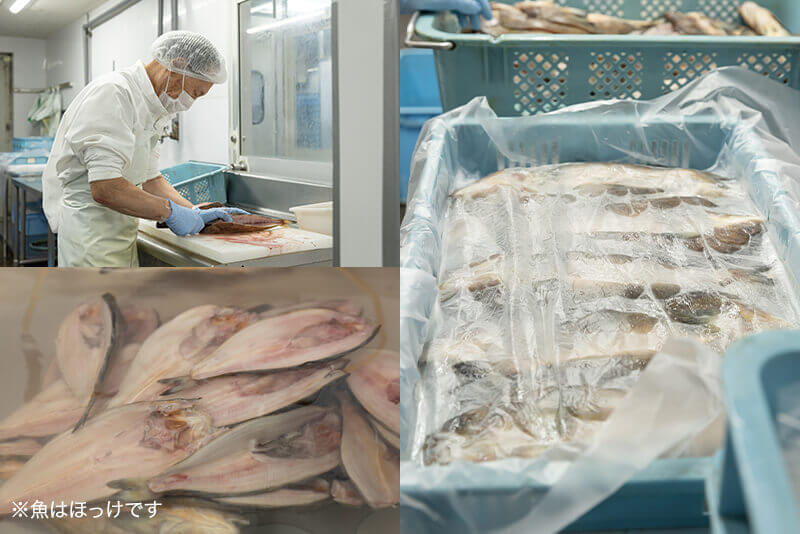 熟成魚醤による奥行きとまろやかさとのイメージ