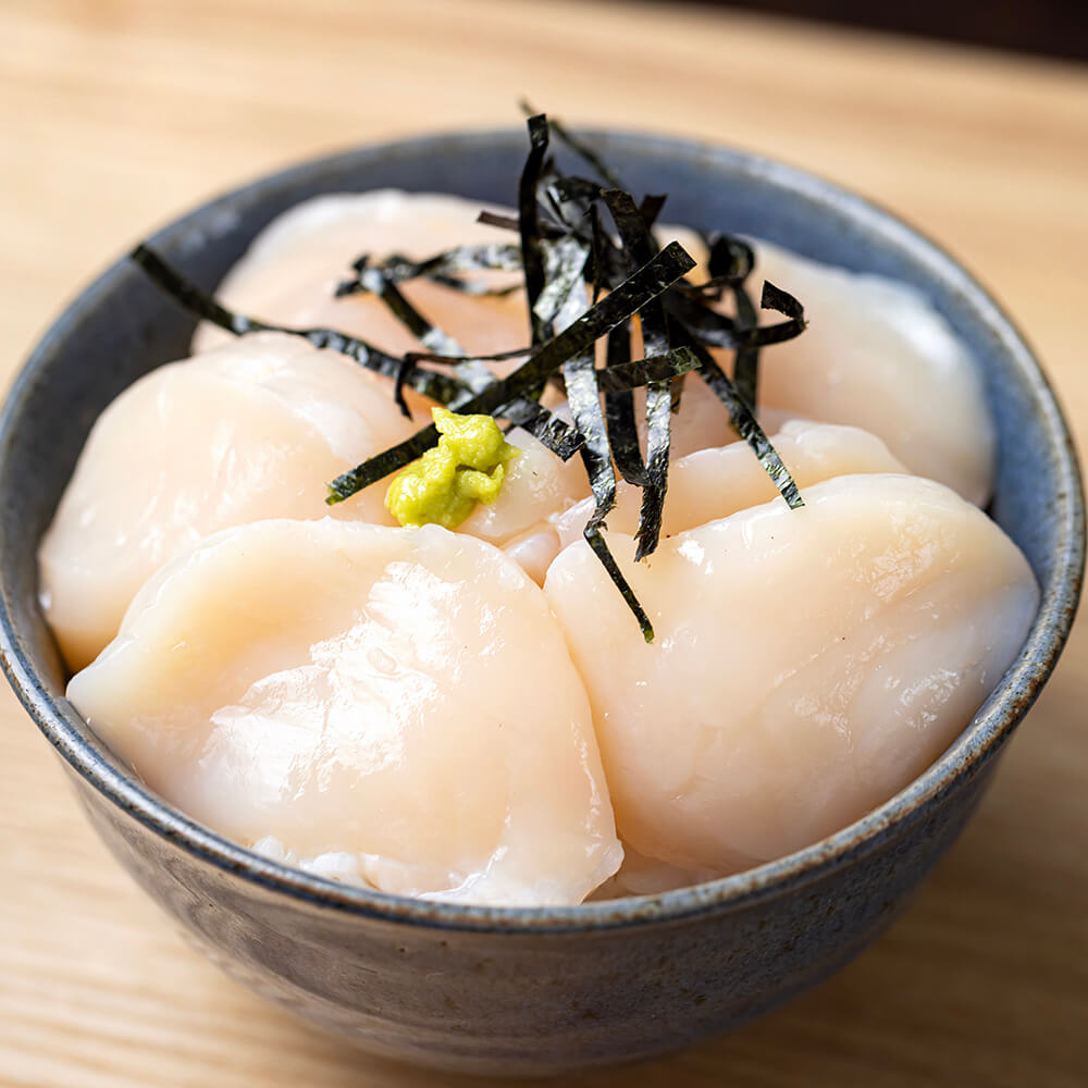 北海道産ホタテ 玉冷1kg（500g×2袋）｜PREZO(プレゾ) - 北海道のお