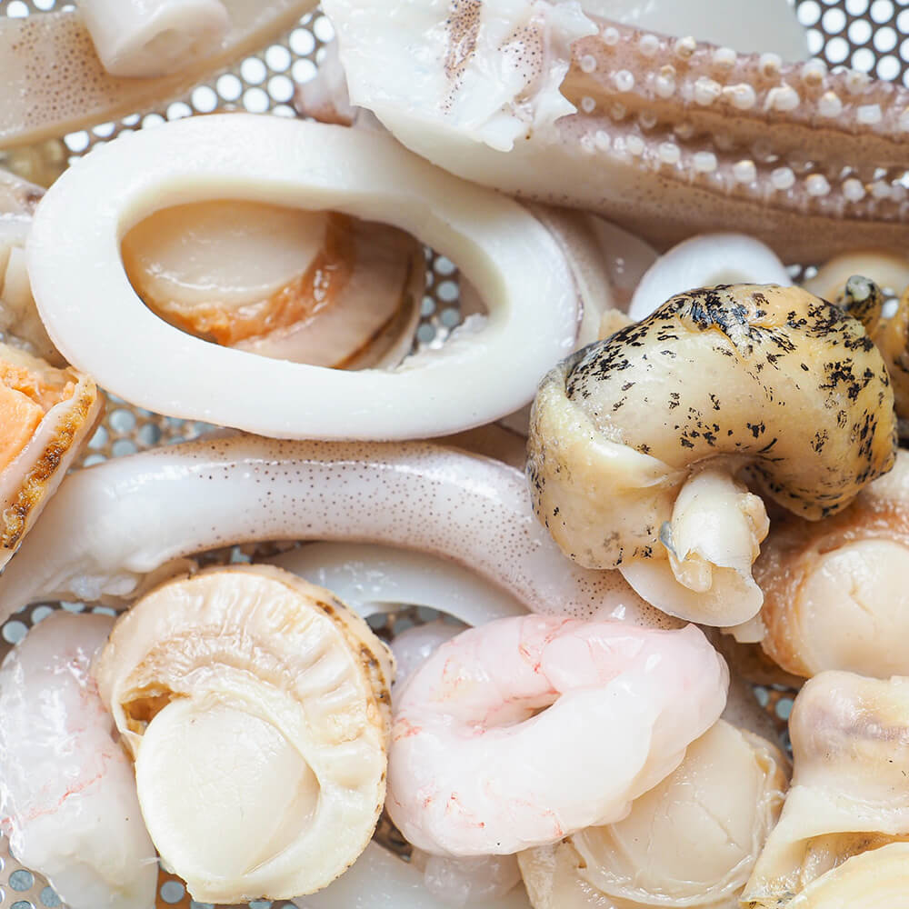 シーフードミックス（500g） 4袋セット｜PREZO(プレゾ) - 北海道のお