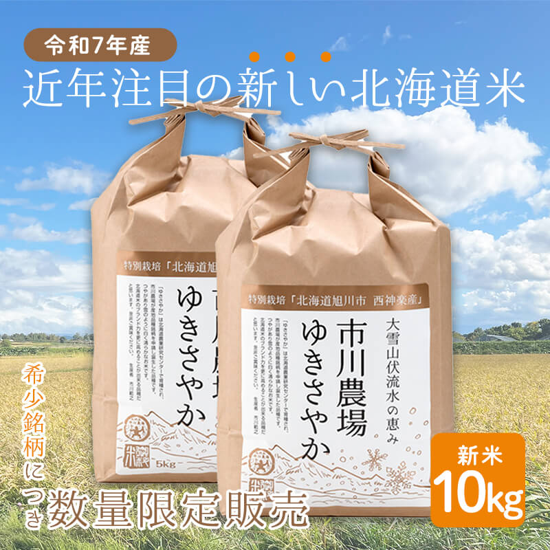 北海道特別栽培米ゆきさやか 10kg【令和7年産】｜PREZO(プレゾ