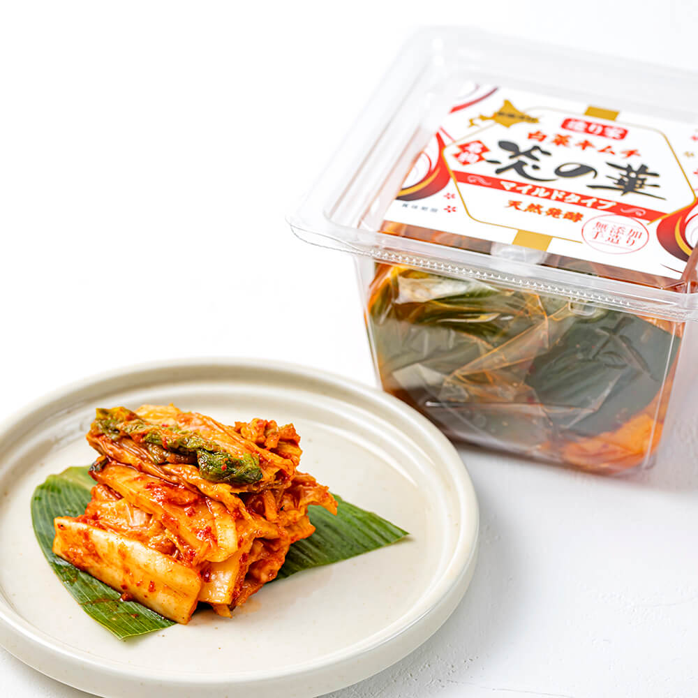 造り家の無添加白菜キムチ 炎の華（マイルド）470g｜PREZO(プレゾ