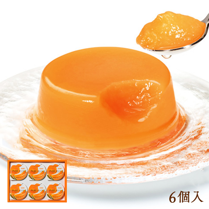 夕張メロンピュアゼリー 6個入【ホリ】｜PREZO(プレゾ) - 北海道のお