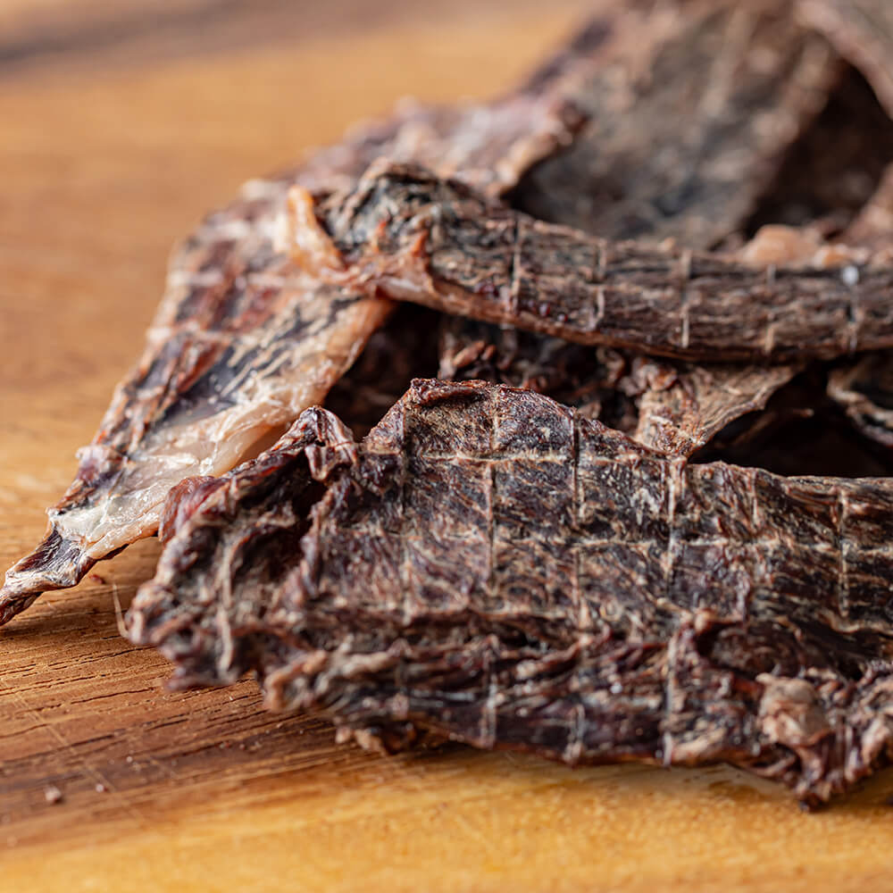 エゾ鹿ジャーキーハード 20g【犬猫用】｜PREZO(プレゾ) - 北海道のお