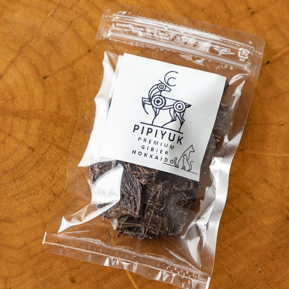 エゾ鹿ジャーキー 20g【犬猫用】｜PREZO(プレゾ) - 北海道のお取り寄せ