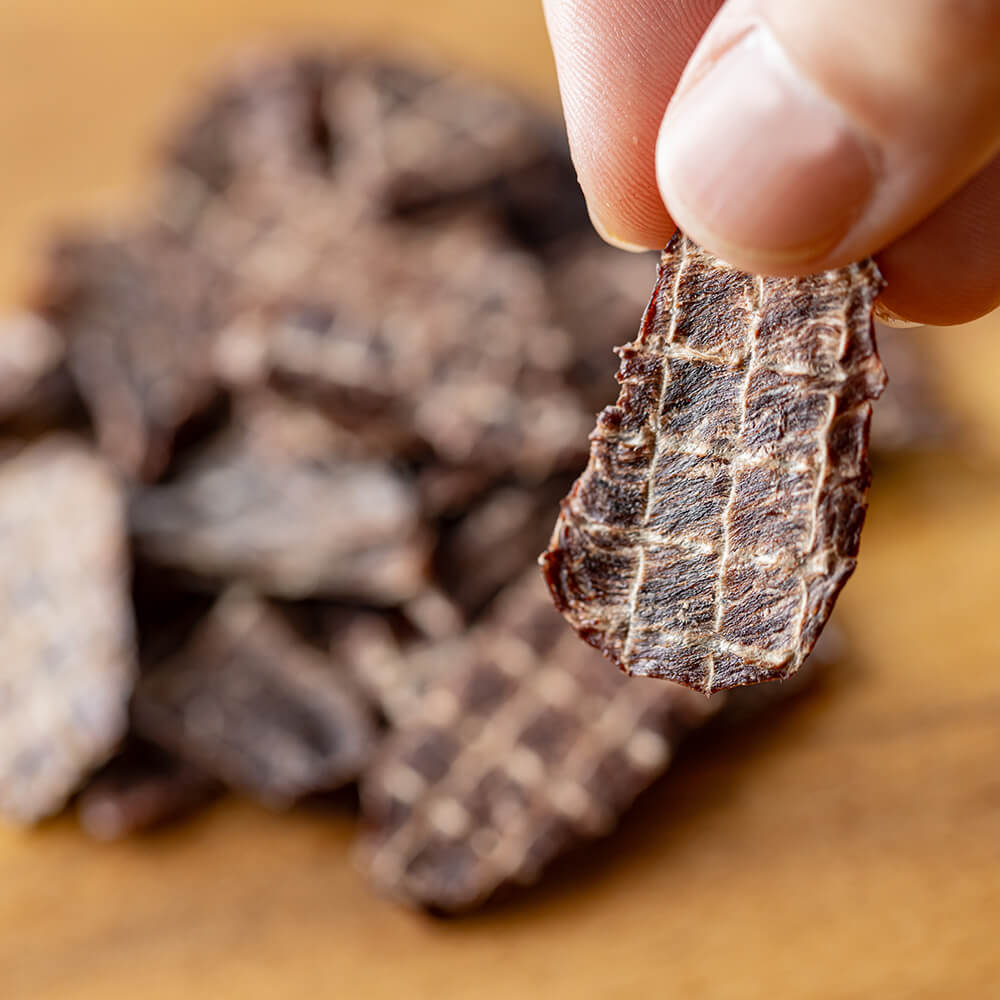 エゾ鹿ジャーキー 20g【犬猫用】｜PREZO(プレゾ) - 北海道のお取り寄せ