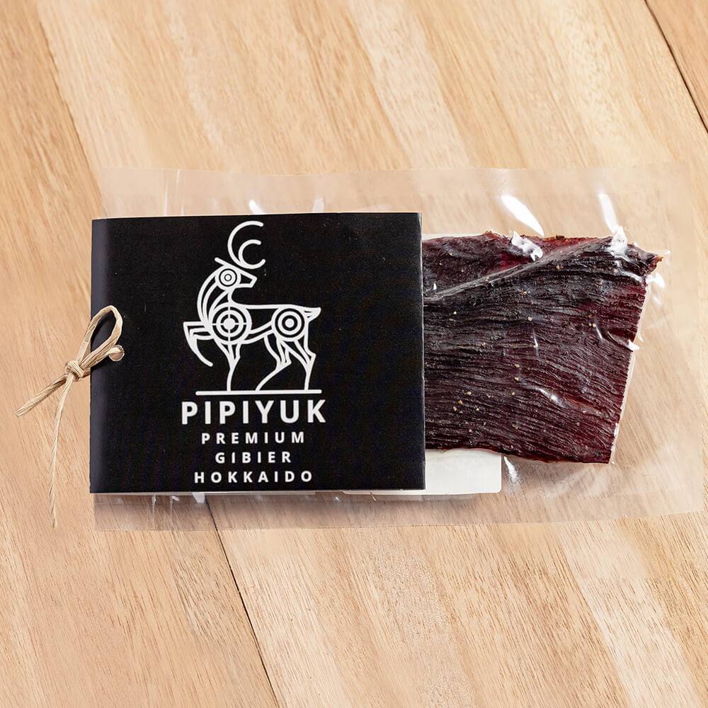 エゾ鹿スライスジャーキー 40g｜PREZO(プレゾ) - 北海道のお取り寄せ