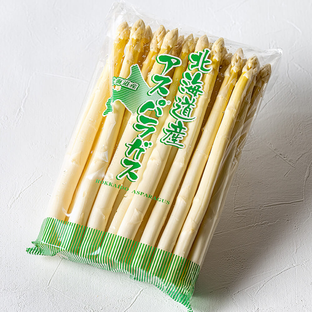 有機ホワイトアスパラガス 特大3Lサイズ 1kg【有機JAS認定】【北海道産