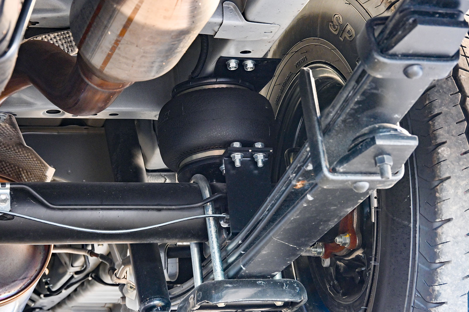 エアサスペンション搭載で最上級の乗り心地を体感できます