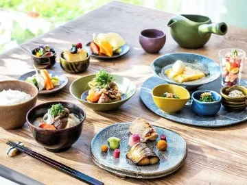 朝食ビュッフェ(一例)