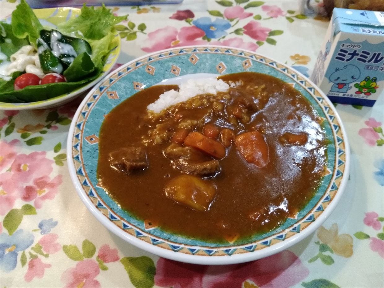 海軍カレー。ほっこり。