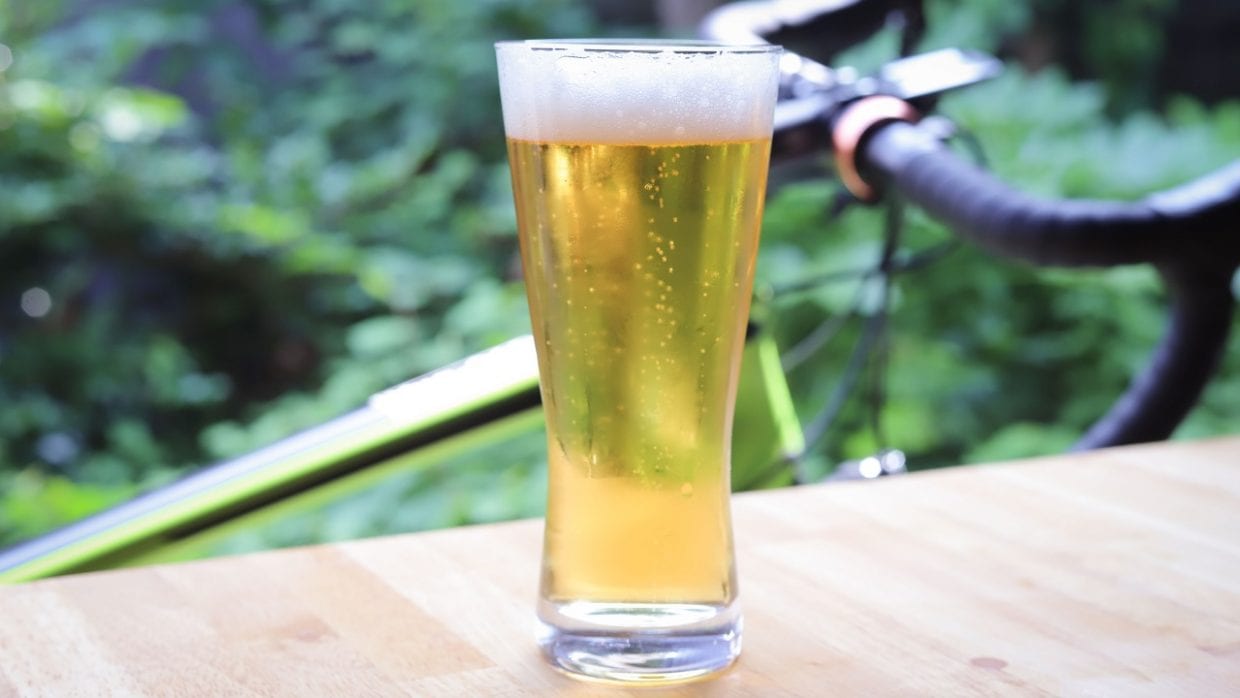 自転車 ビール 多摩サイ 輪行