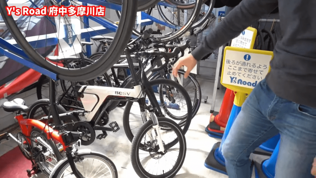 電動アシストバイクのBESV(ベスビー)や、折りたたみ自転車のブロンプトンなども