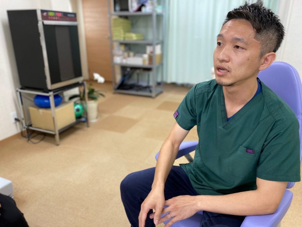 やぎ整骨院の八木沼先生