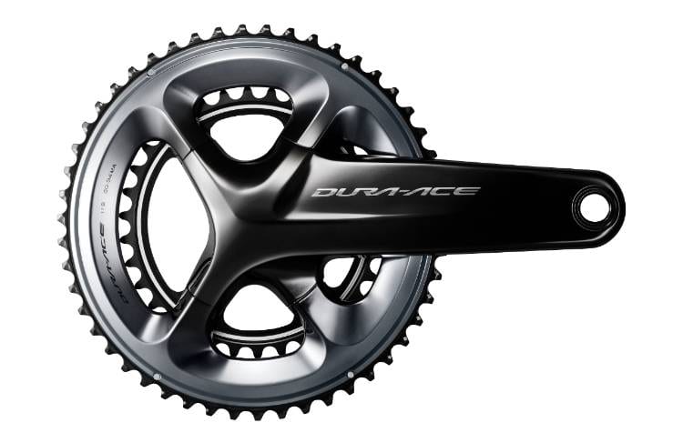 デュラエースのクランクセットが6万前後(税抜/執筆時の希望小売価格)Image: SHIMANO
