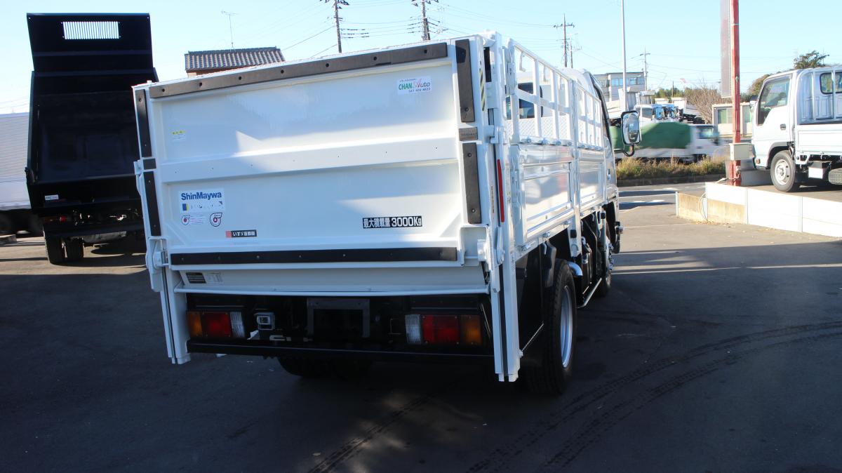 H25エルフ 平ボディー 3トン 垂直ゲート付|中古トラックの販売・買取・査定のアイナビ