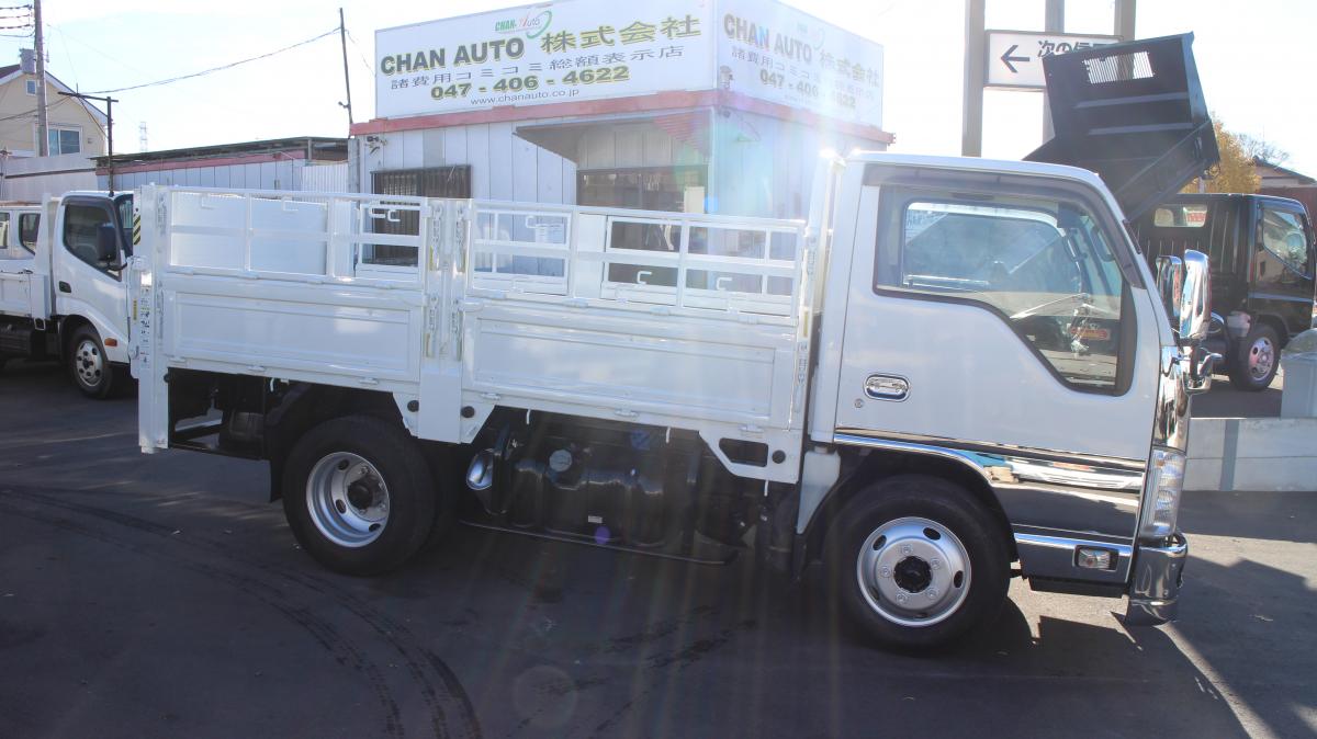 H25エルフ 平ボディー 3トン 垂直ゲート付|中古トラックの販売・買取・査定のアイナビ